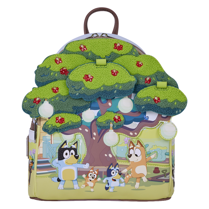 Loungefly Bluey's Backyard Light-Up Mini Backpack
