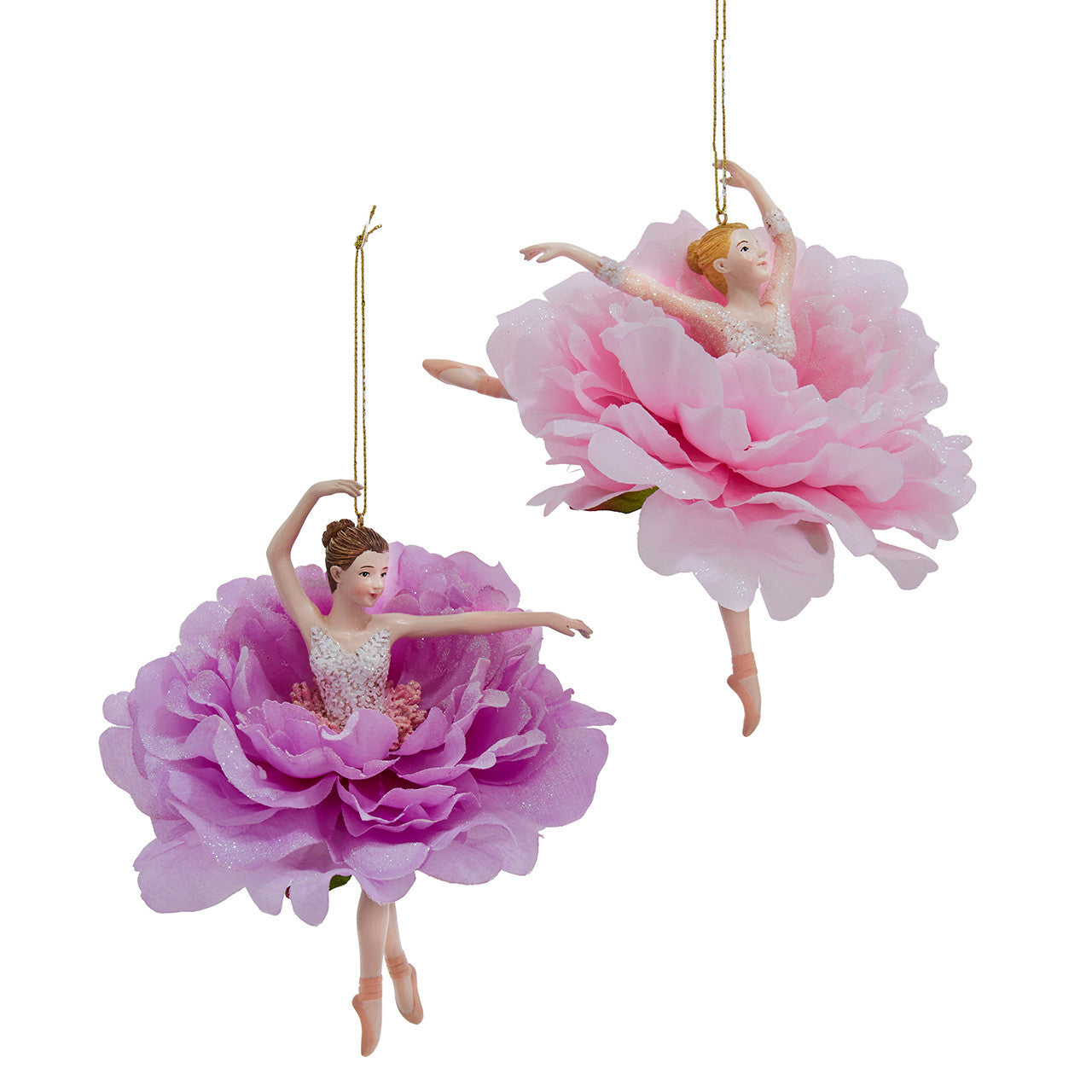 Flower Skirt Ballerina Ornament