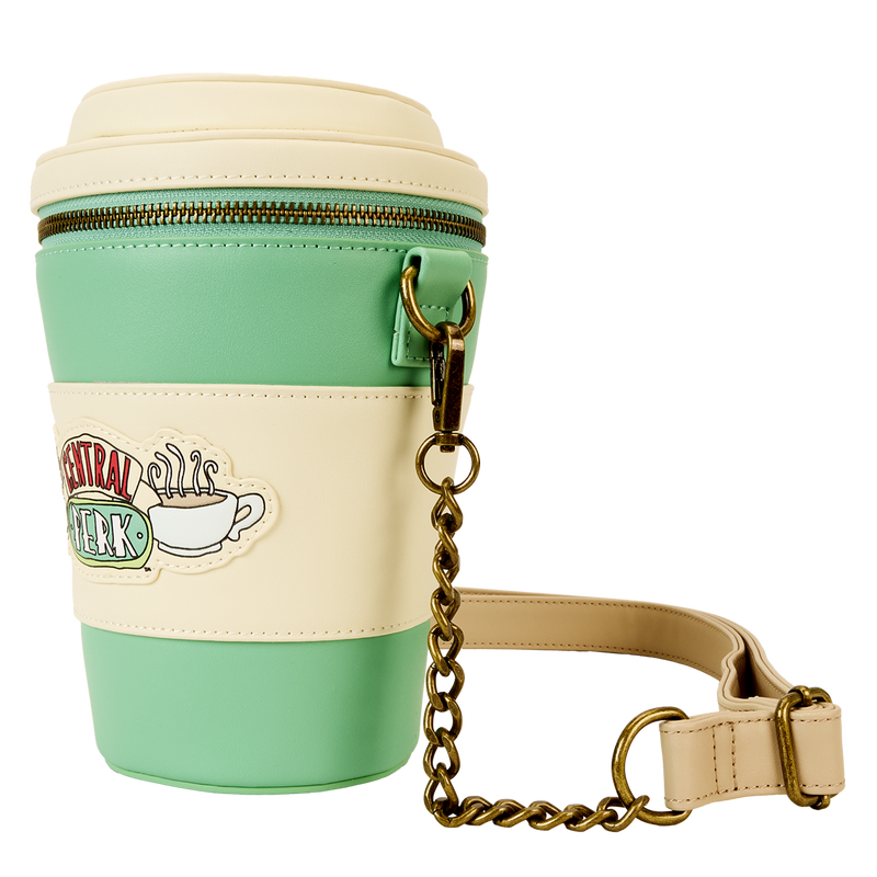 Loungefly Friends Central Perk To-Go Coffee Cup Figural Scented Crossbody