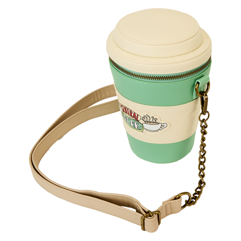 Loungefly Friends Central Perk To-Go Coffee Cup Figural Scented Crossbody