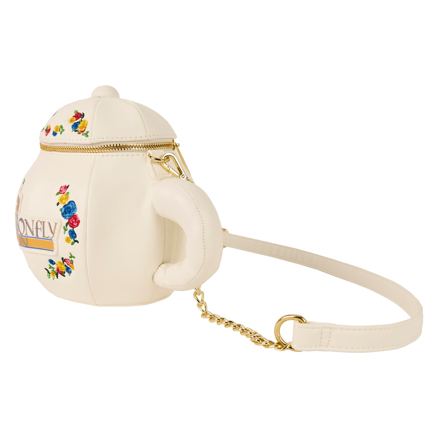 Loungefly Gilmore Girls Dragonfly Inn Figural Teapot Crossbody Bag