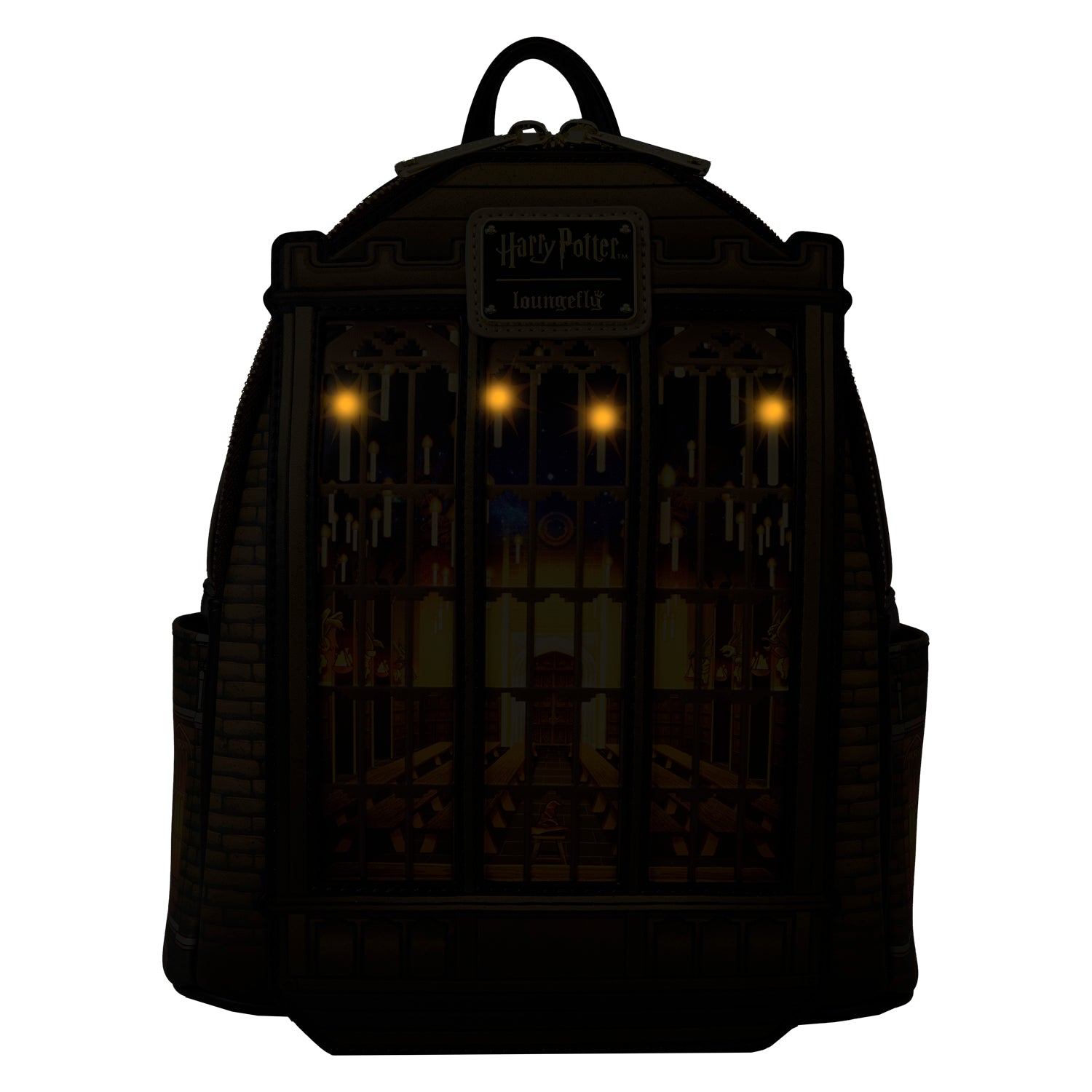 Loungefly Harry Potter Hogwarts Great Hall Light Up Mini Backpack