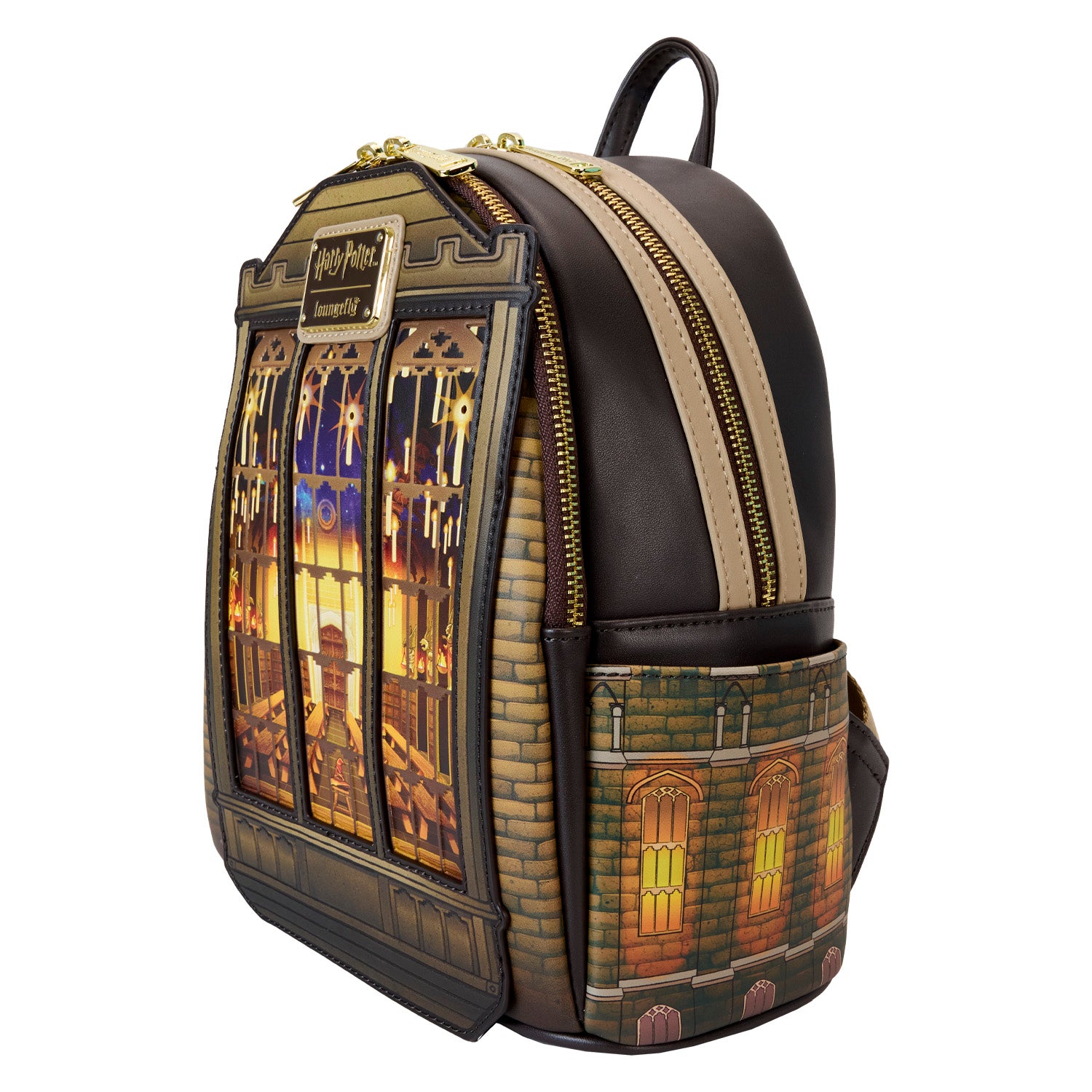 Loungefly Harry Potter Hogwarts Great Hall Light Up Mini Backpack