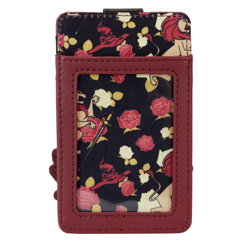 Loungefly Harry Potter Gryffindor House Floral Tattoo Card Holder