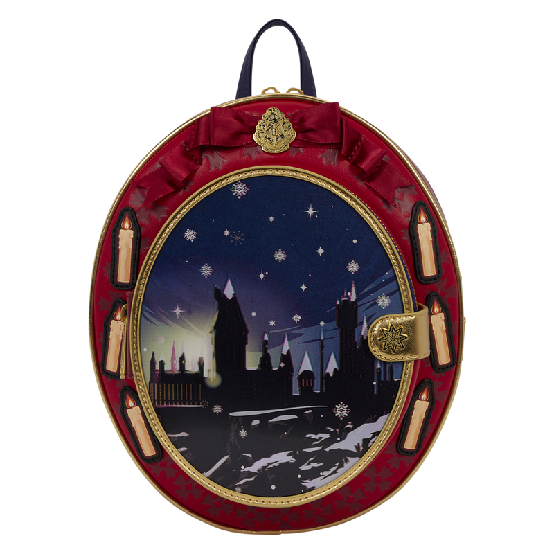 Loungefly Harry Potter Hogwarts Holiday Cameo Mini Backpack
