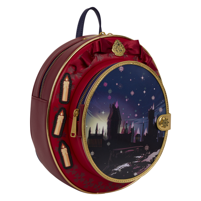 Loungefly Harry Potter Hogwarts Holiday Cameo Mini Backpack