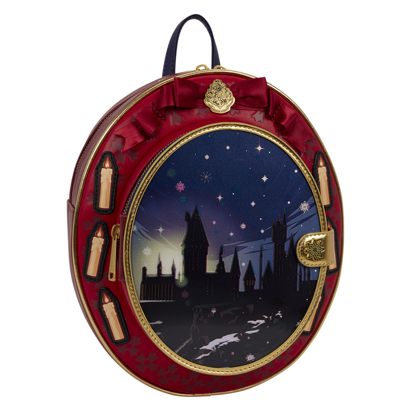 Loungefly Harry Potter Hogwarts Holiday Cameo Mini Backpack