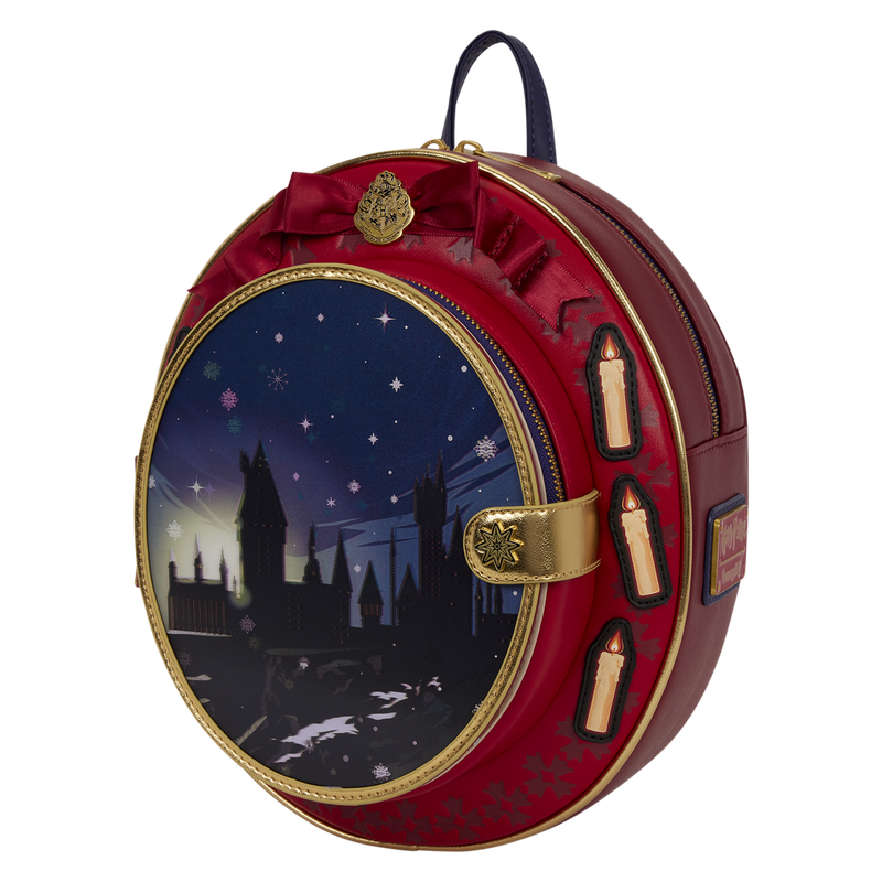 Loungefly Harry Potter Hogwarts Holiday Cameo Mini Backpack