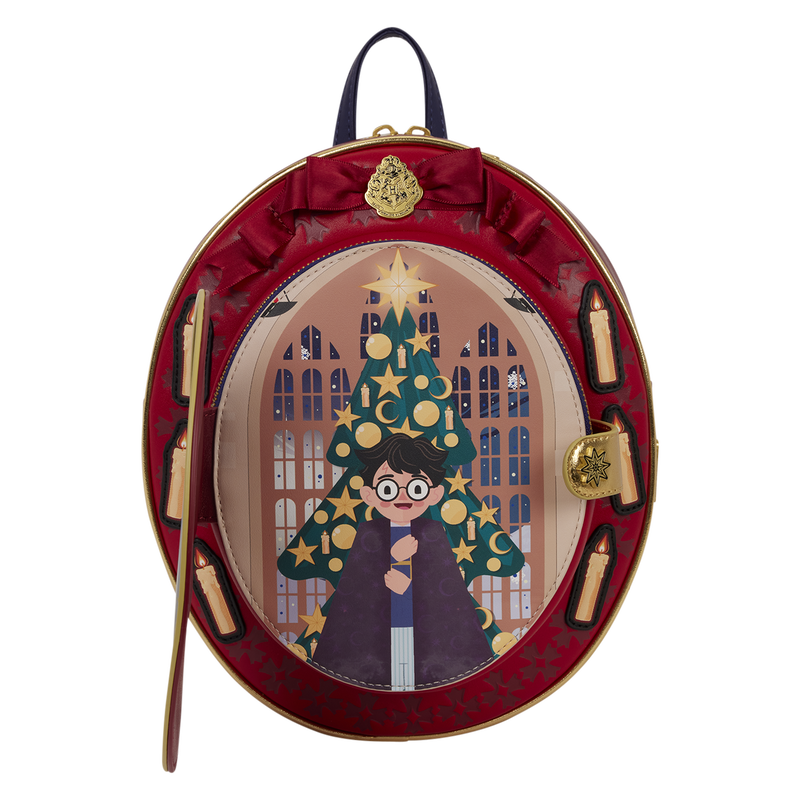 Loungefly Harry Potter Hogwarts Holiday Cameo Mini Backpack