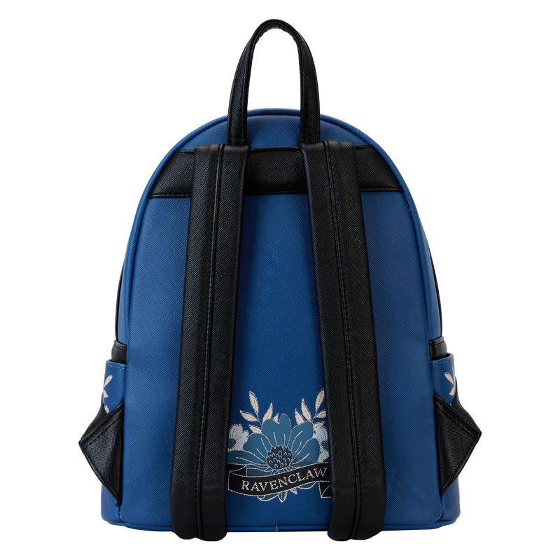 Loungefly Harry Potter Ravenclaw House Floral Tattoo Mini Backpack
