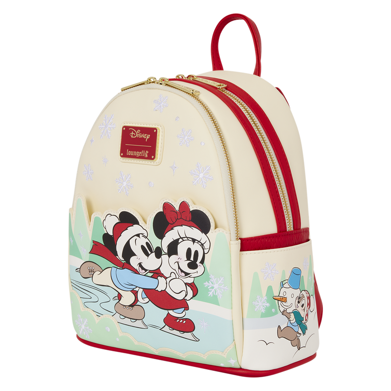 Mickey & Friends Holiday Ice Skating Mini Backpack