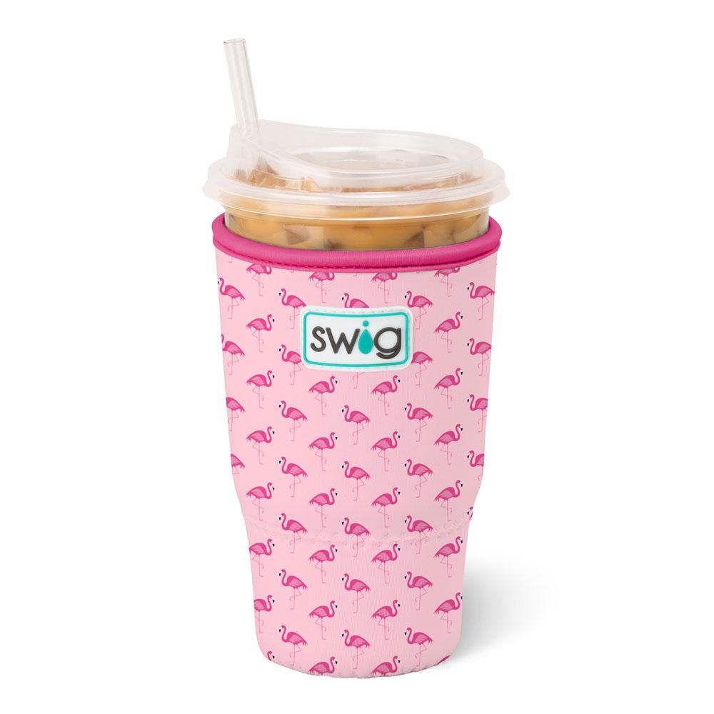 Flamingos Iced Cup Coolie (Medium)
