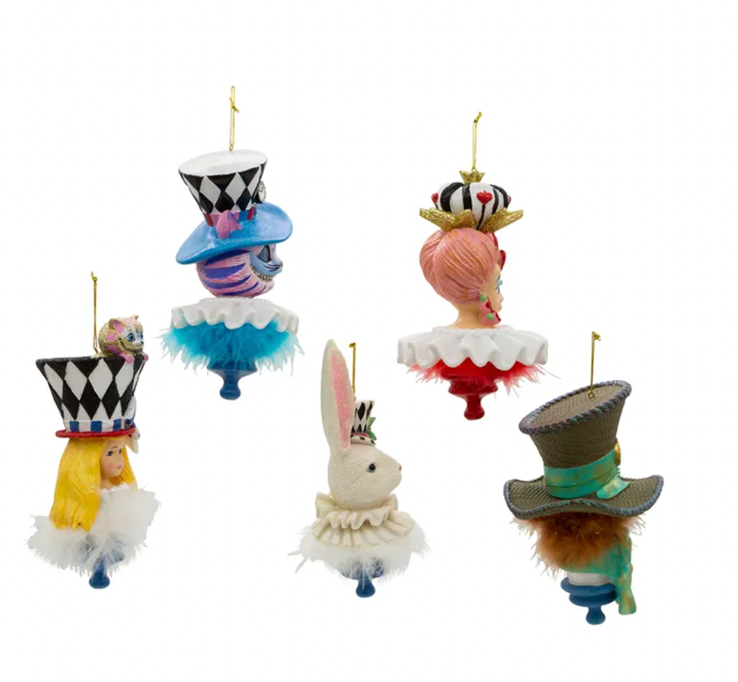 Alice In Wonderland Hats Ornaments