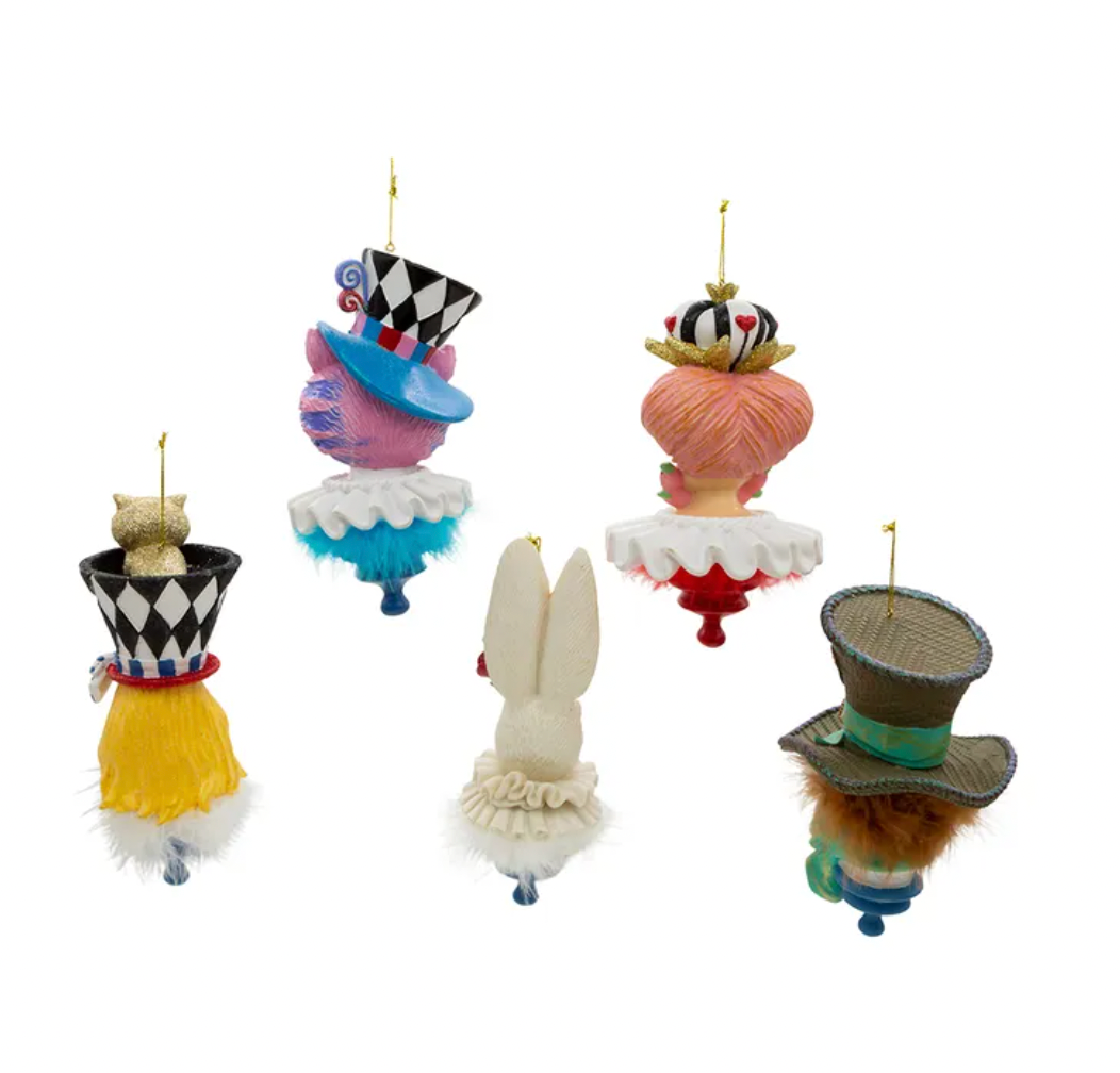Alice In Wonderland Hats Ornaments