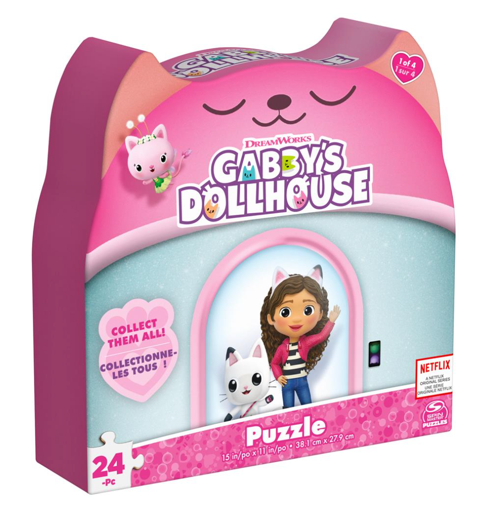Gabby`s Dollhouse 24- Piece Jigsaw Puzzle