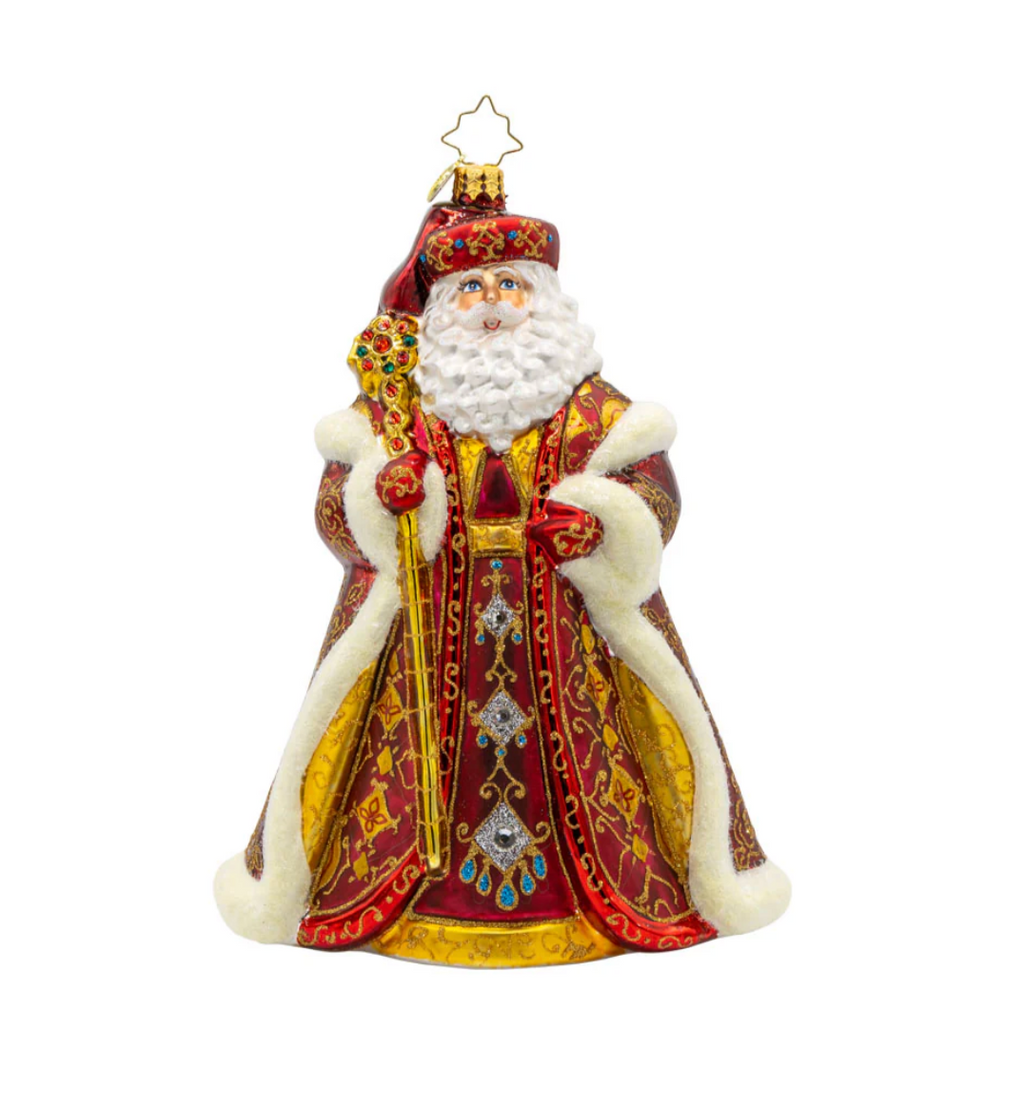 Christopher Radko Hand-Crafted European Glass Ornament- Years in the Making Nick