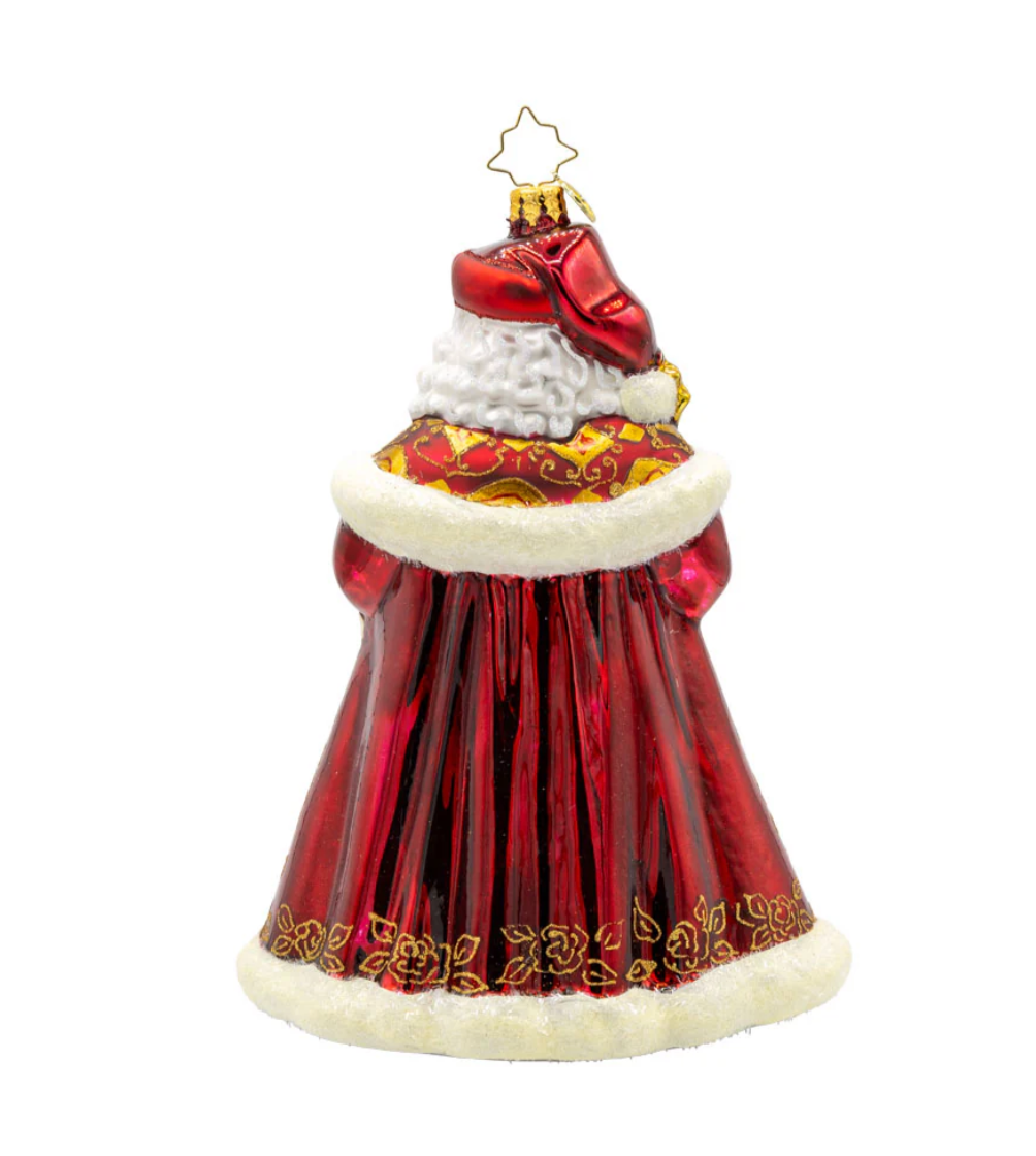 Christopher Radko Hand-Crafted European Glass Ornament- Years in the Making Nick