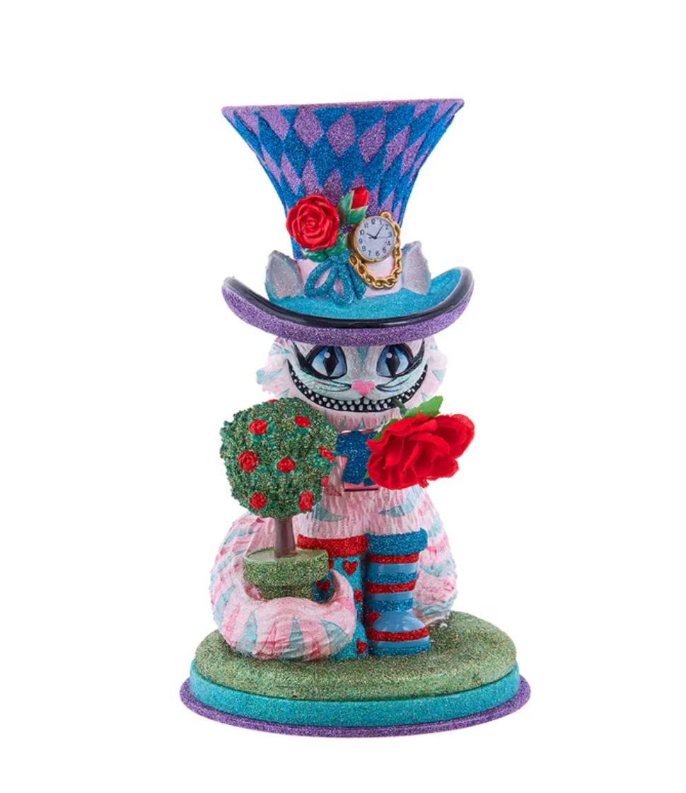 Hollywood 10" Cheshire Cat Nutcracker