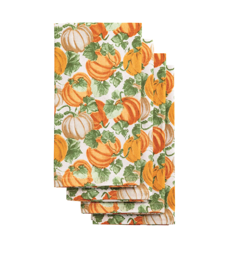 Pumpkin Napkin Set