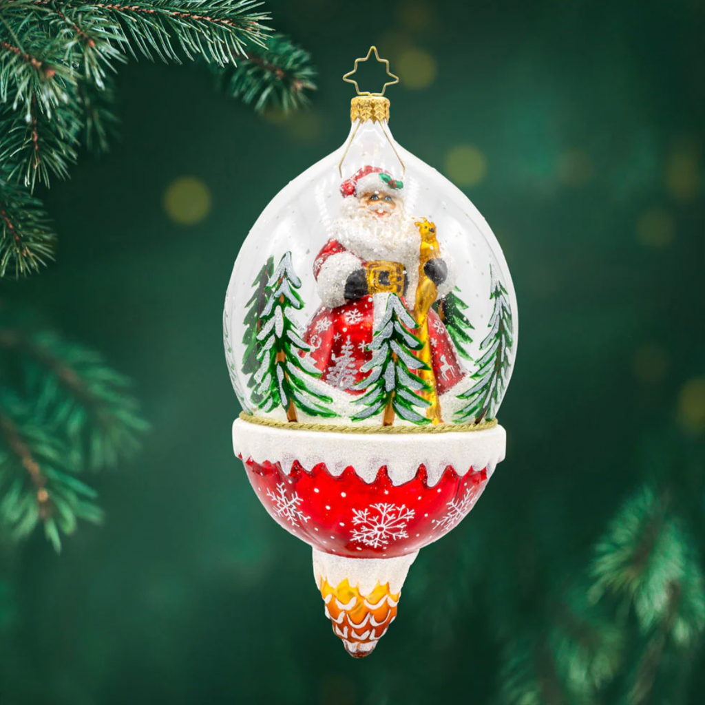 Christopher Radko Hand-Crafted European Glass Ornament- Winter Wanderlust
