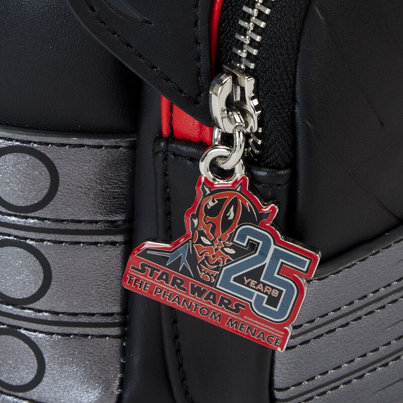 Loungefly Star Wars: The Phantom Menace 25th Anniversary Darth Maul Glow Cosplay Mini Backpack