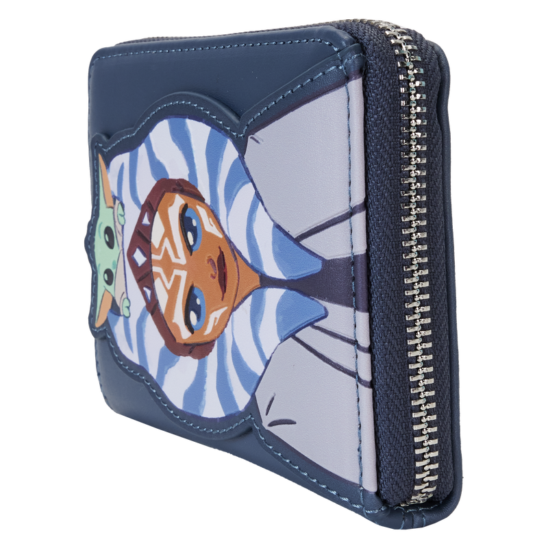 Loungefly The Mandalorian Ahsoka & Grogu Precious Cargo Zip Around Wallet