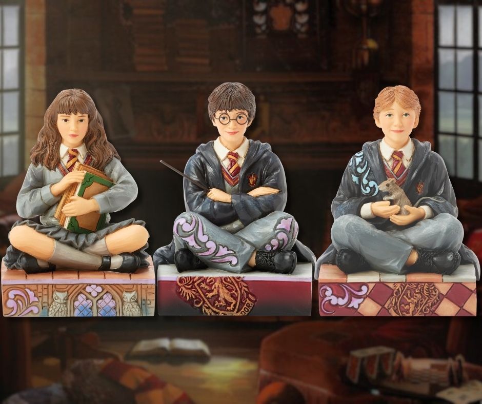 Jim Shore Harry Potter Golden Trio Set