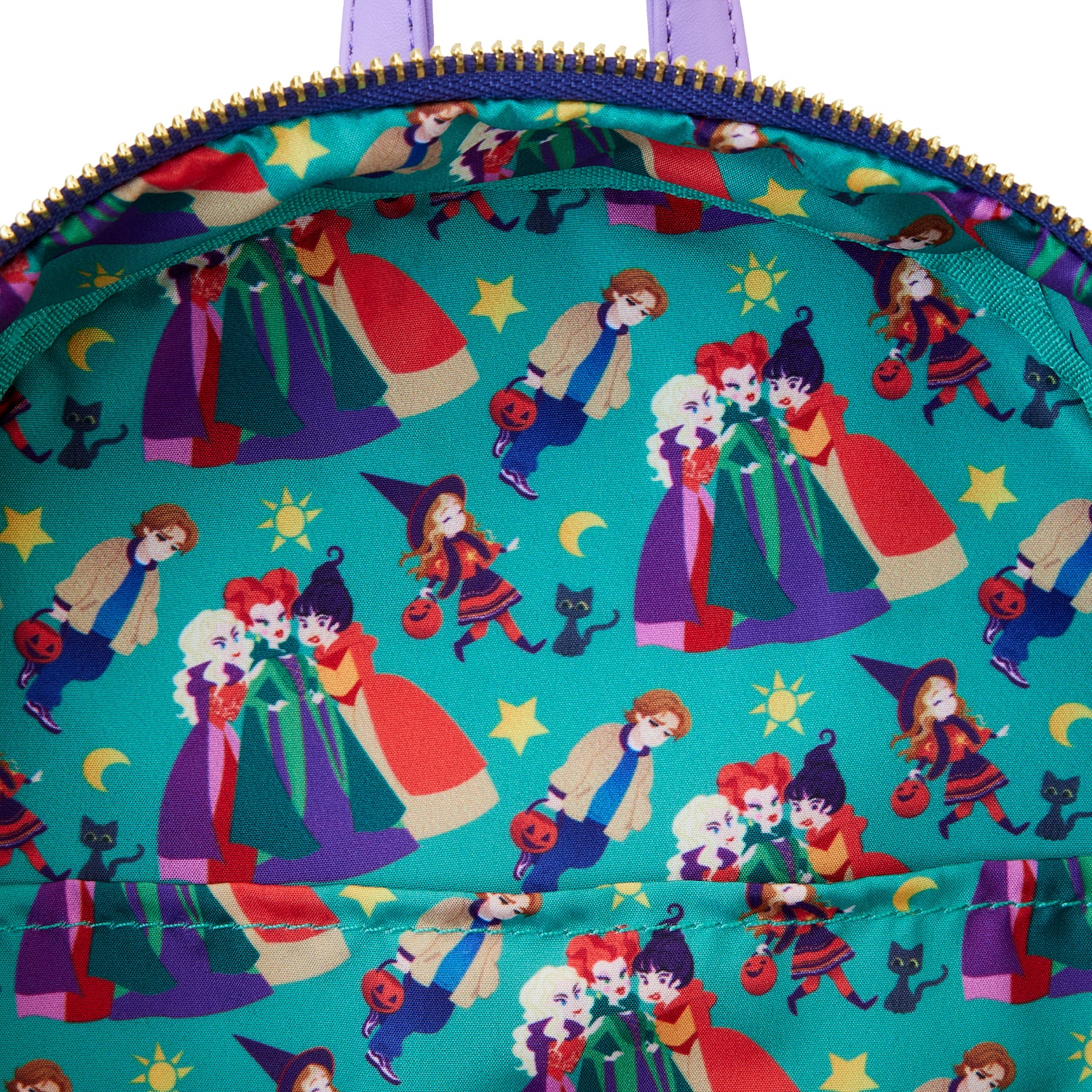 LOUNGEFLY DISNEY HOCUS POCUS SANDERSON SISTERS HOUSE MINI BACKPACK