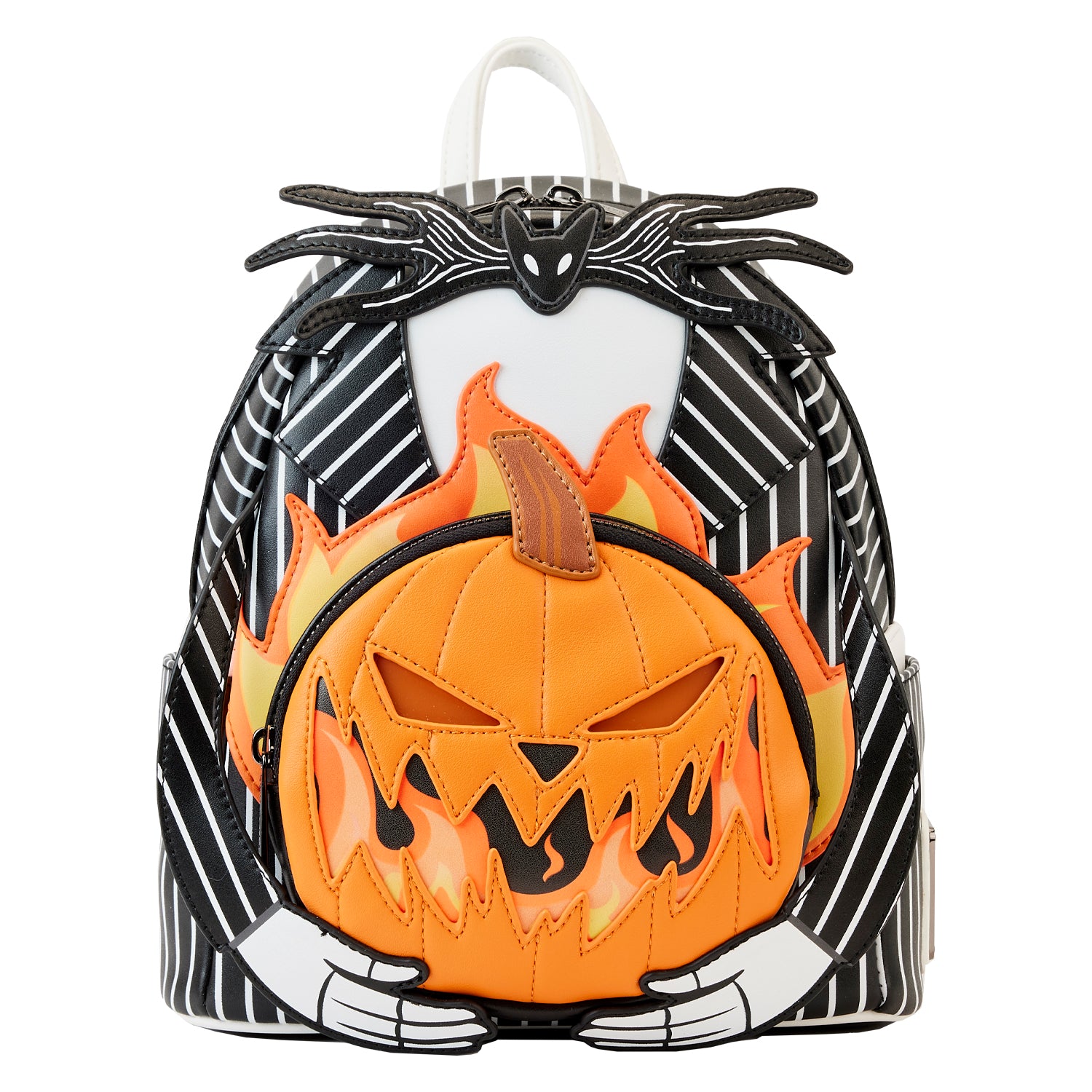 LOUNGEFLY DISNEY NIGHTMARE BEFORE CHRISTMAS JACK PUMPKIN HEAD MINI BACKPACK