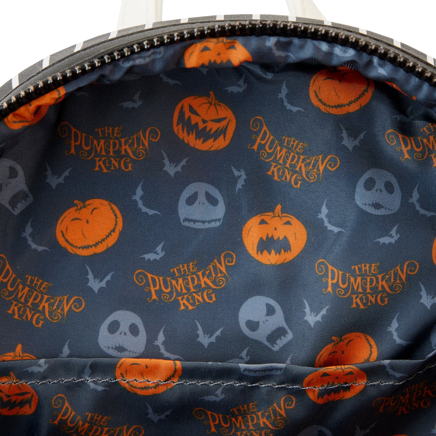 LOUNGEFLY DISNEY NIGHTMARE BEFORE CHRISTMAS JACK PUMPKIN HEAD MINI BACKPACK