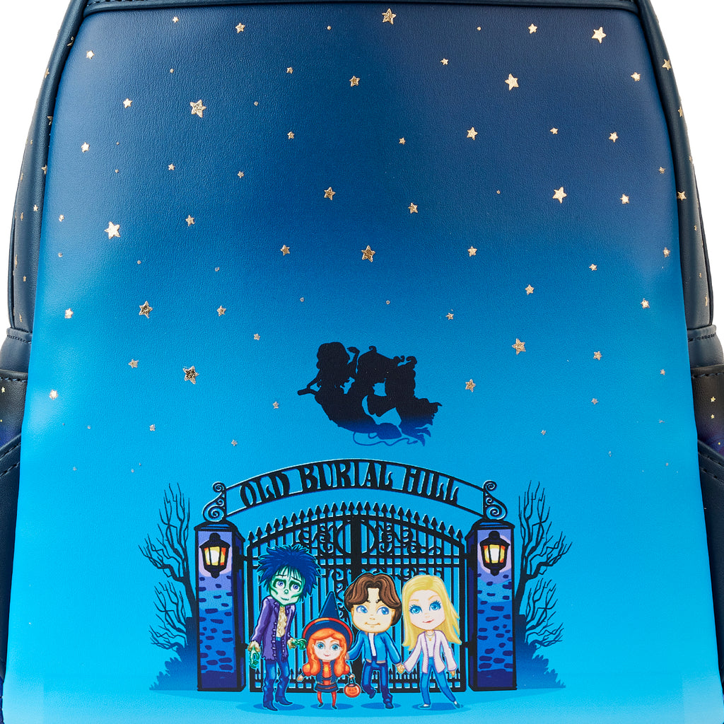 LOUNGEFLY DISNEY HOCUS POCUS POSTER MINI BACKPACK