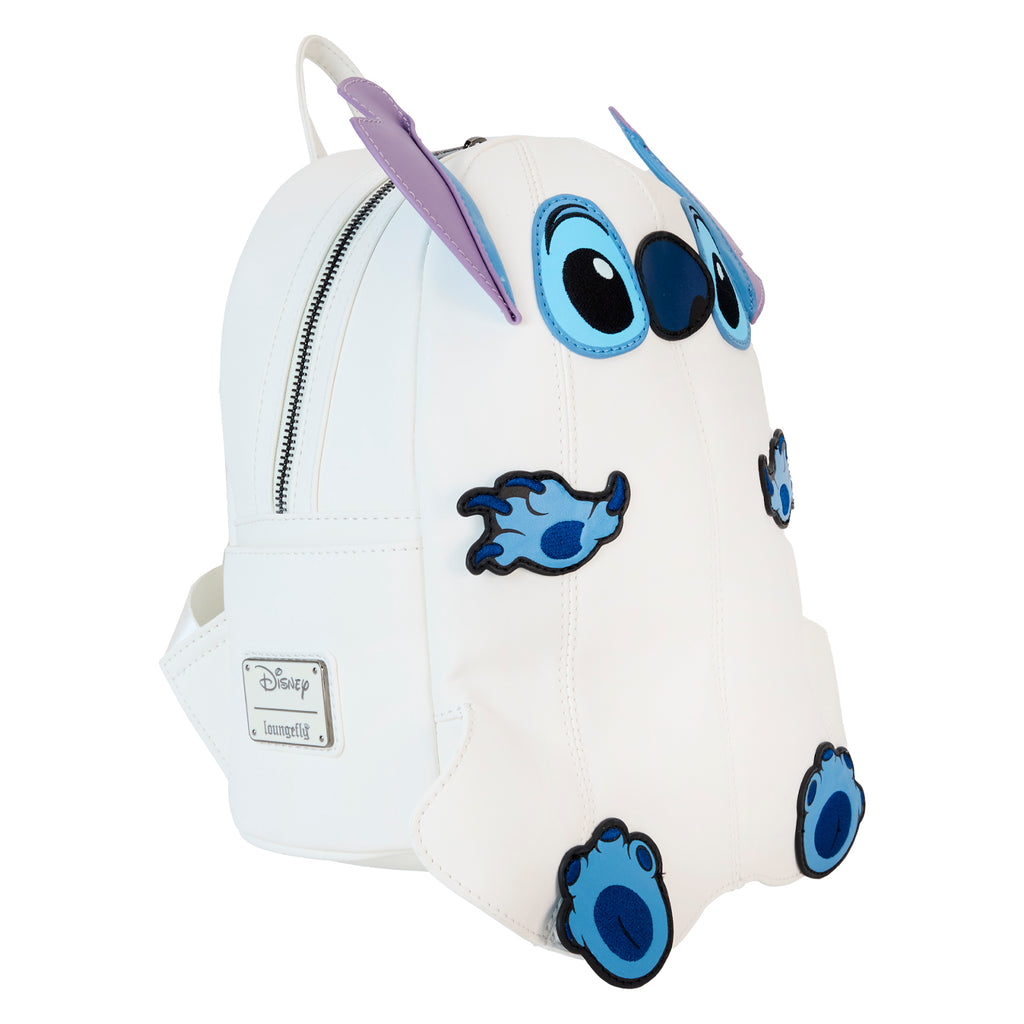 Loungefly Disney's Glow-in-the-Dark Stitch Ghost Cosplay Mini Backpack
