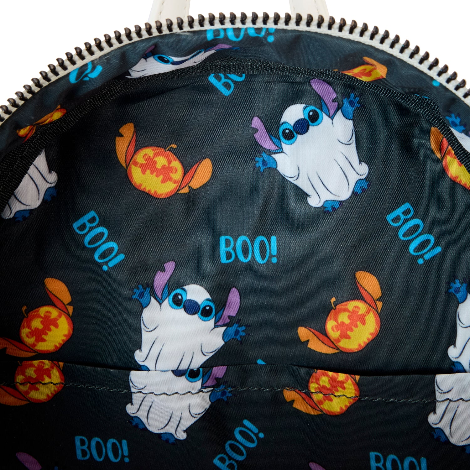 Loungefly Disney's Glow-in-the-Dark Stitch Ghost Cosplay Mini Backpack