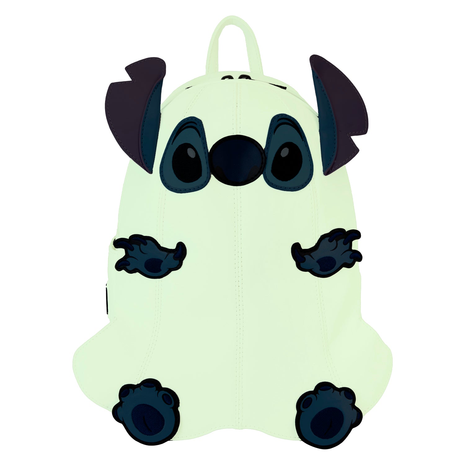 Loungefly Disney's Glow-in-the-Dark Stitch Ghost Cosplay Mini Backpack