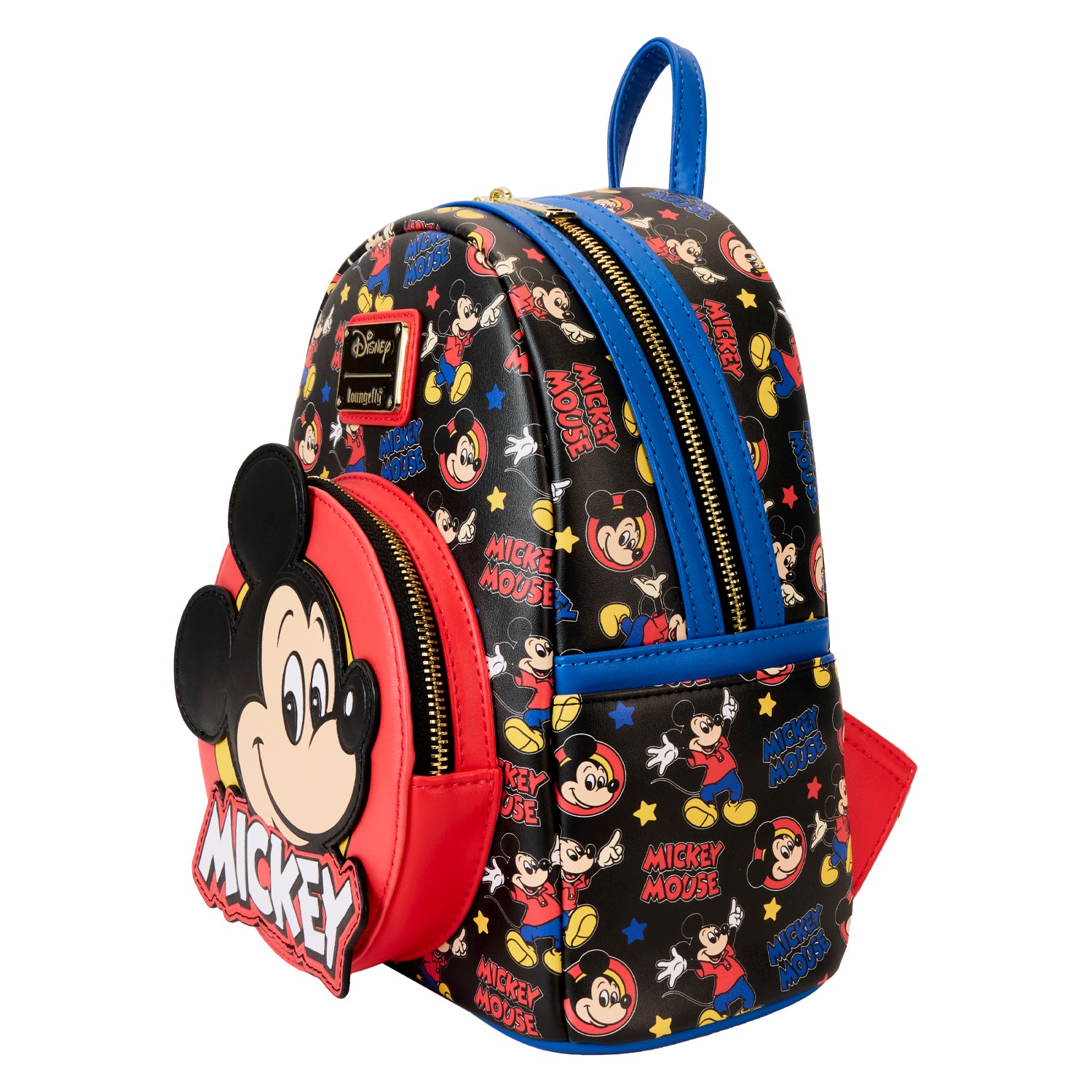 Loungefly Mickey Mouse Classic All-Over Print Mini Backpack