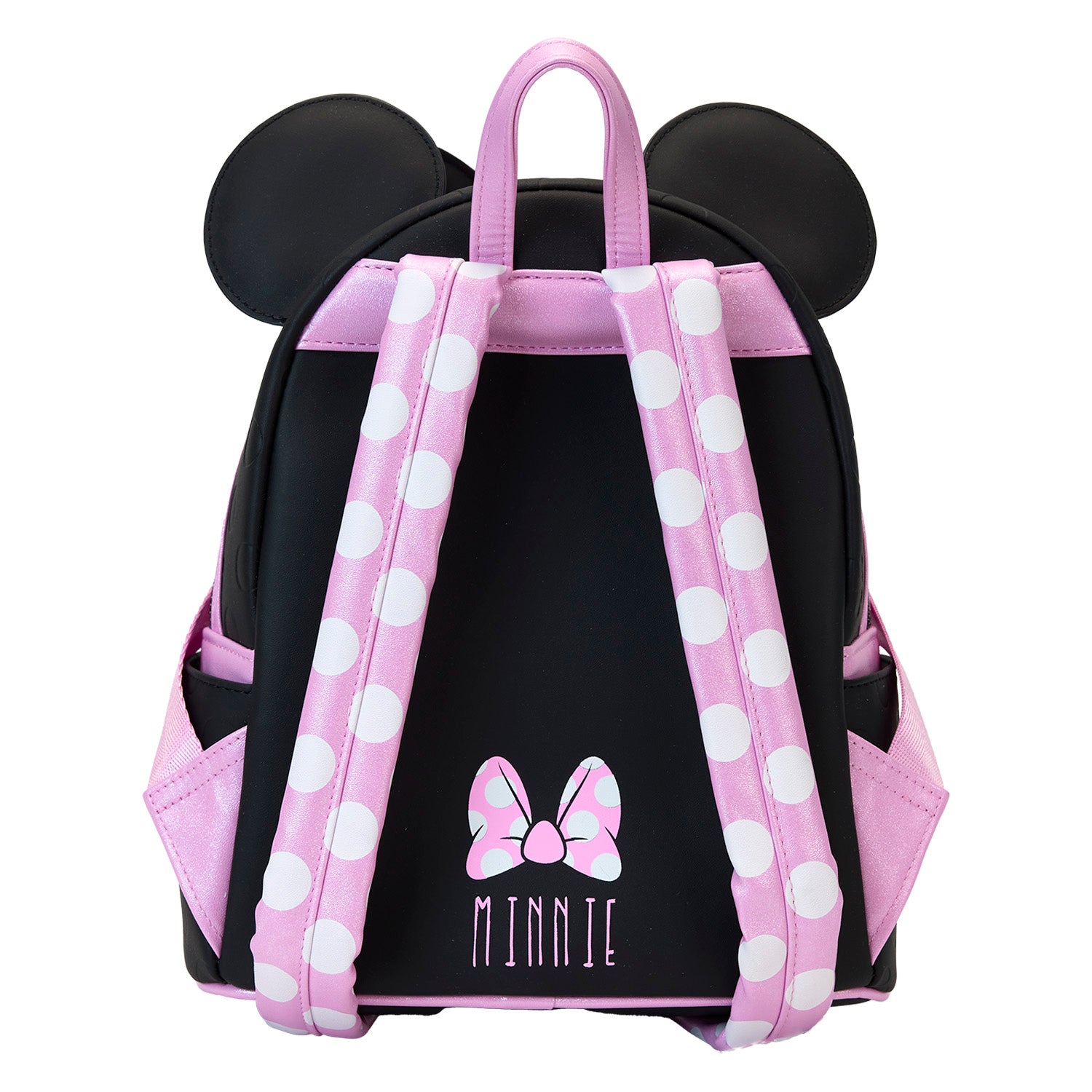 Loungefly Minnie Mouse Floral Rock The Dots Mini Backpack