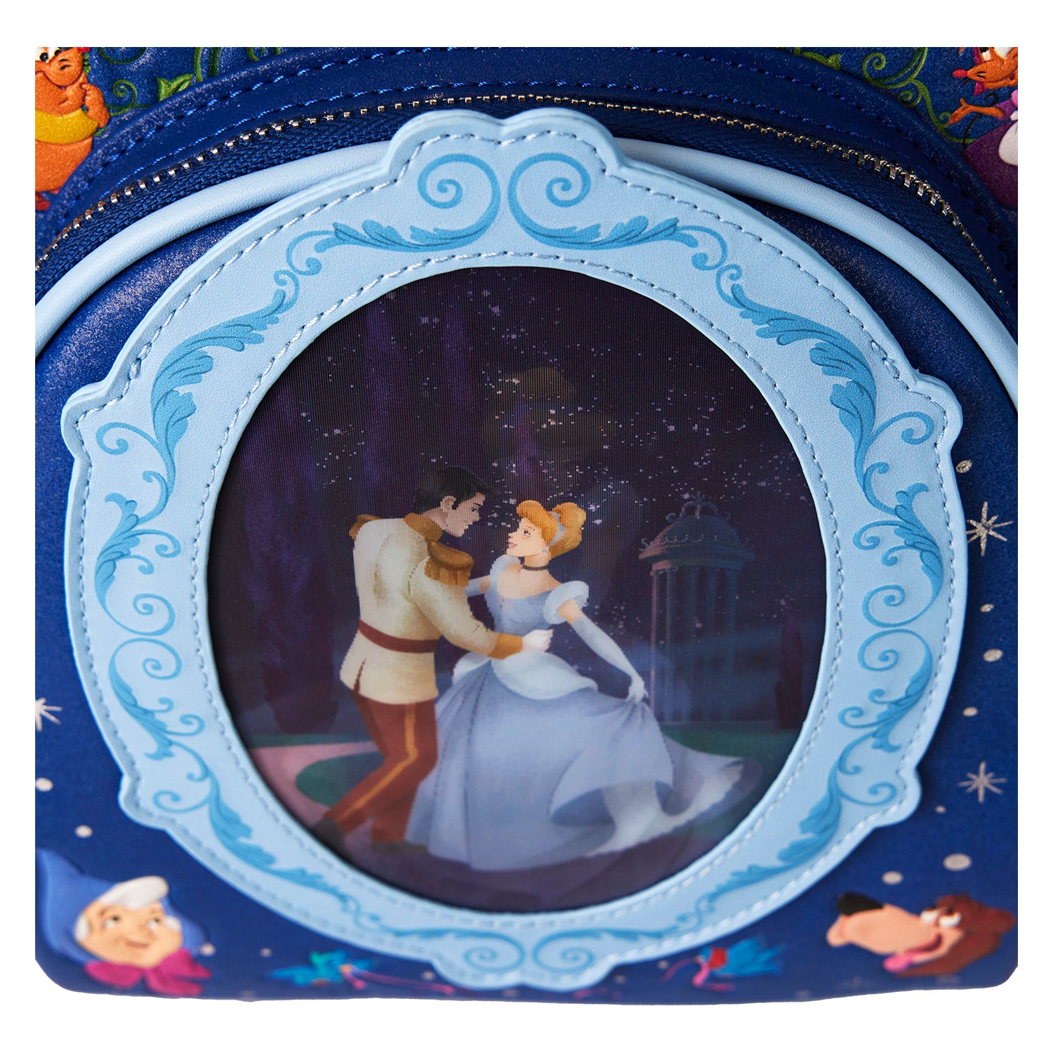 Loungefly 75th Anniversary Cinderella Lenticular Mini Backpack