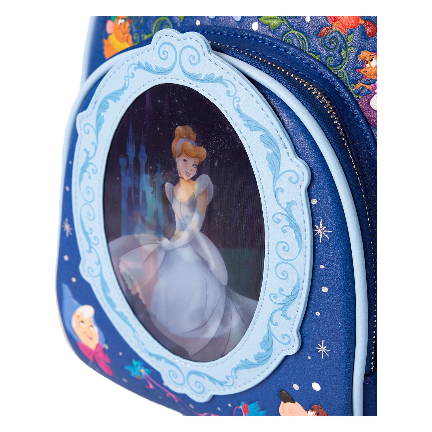 Loungefly 75th Anniversary Cinderella Lenticular Mini Backpack