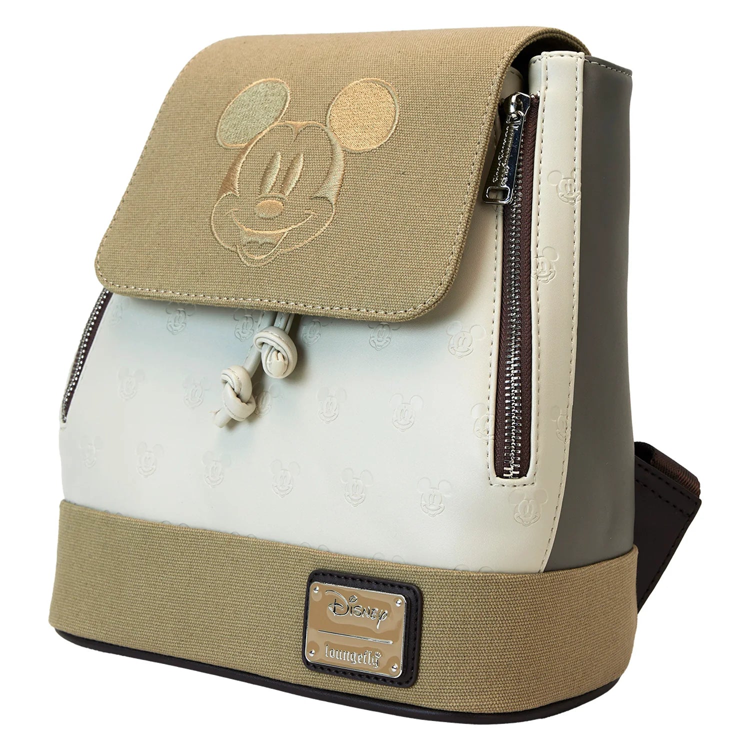 Loungefly Disney Mickey and Friends Canvas Mini Backpack