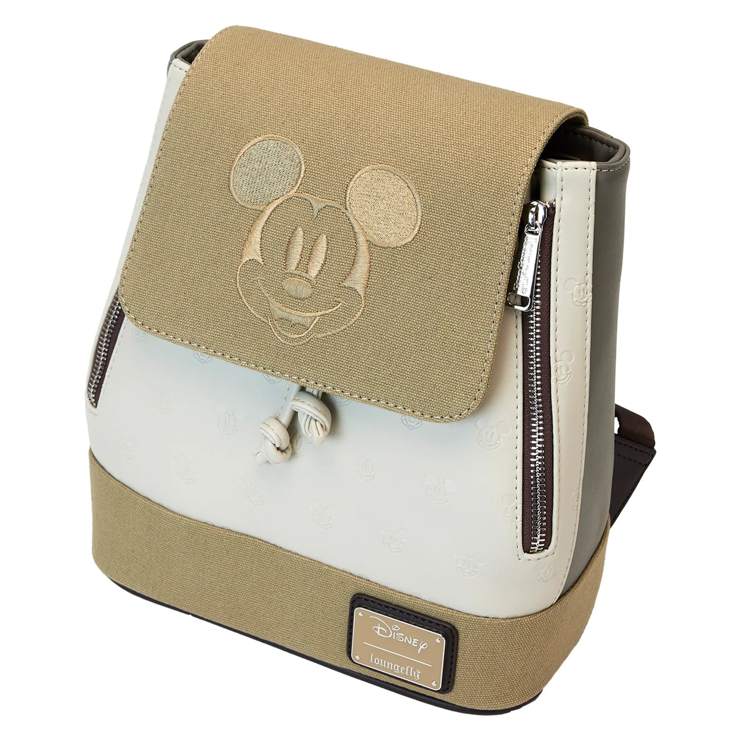 Loungefly Disney Mickey and Friends Canvas Mini Backpack