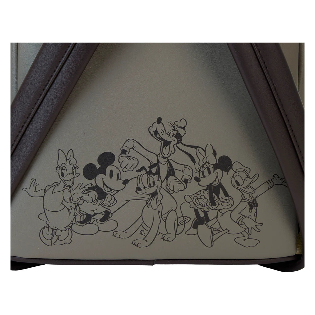 Loungefly Disney Mickey and Friends Canvas Mini Backpack