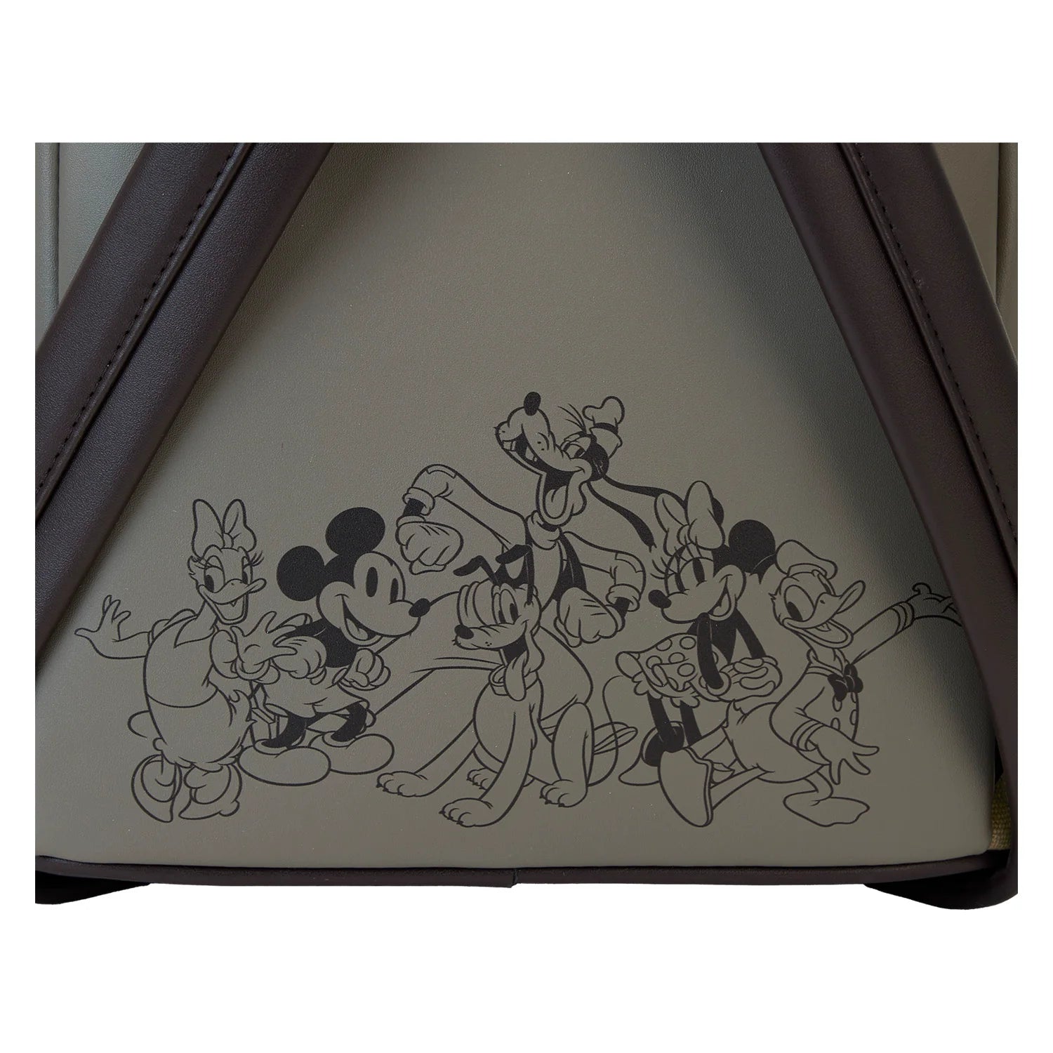 Loungefly Disney Mickey and Friends Canvas Mini Backpack