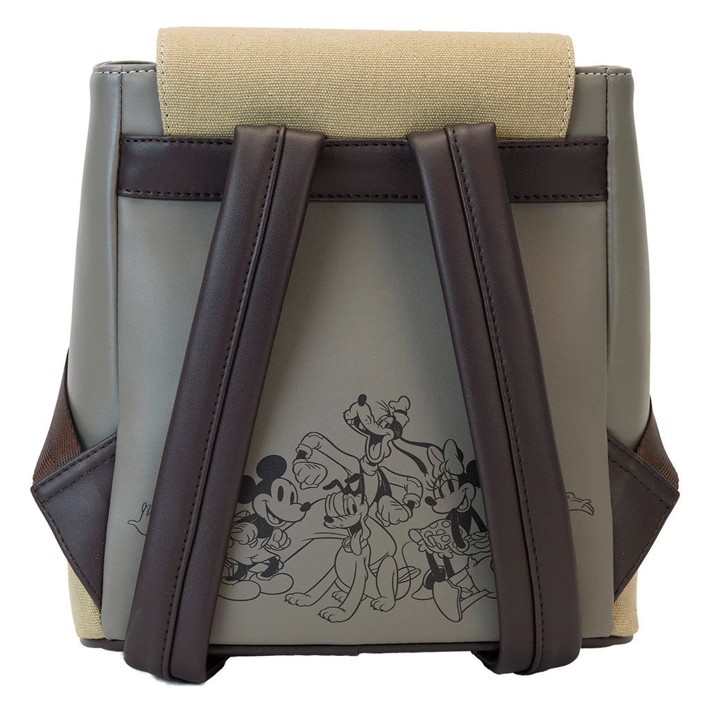 Loungefly Disney Mickey and Friends Canvas Mini Backpack