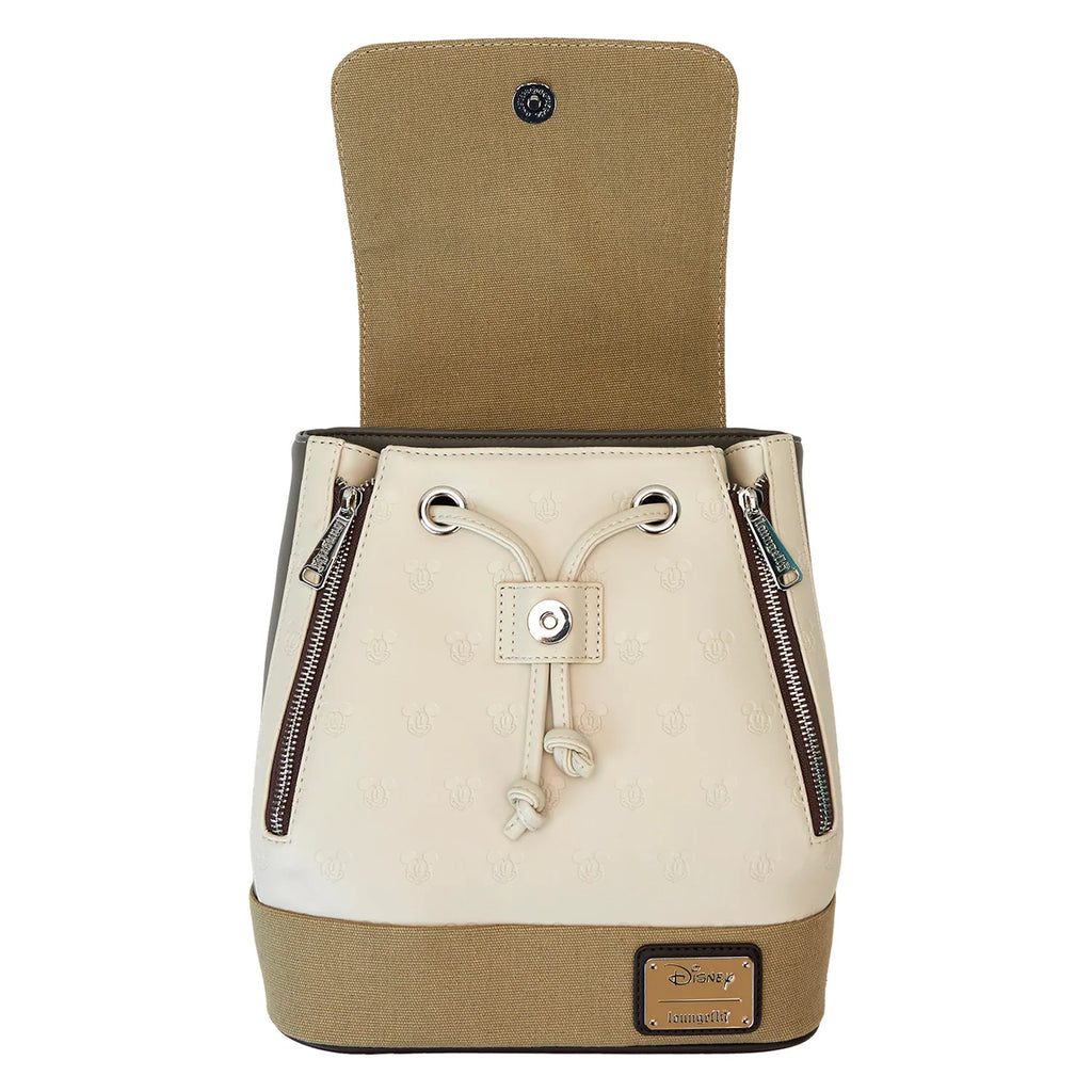 Loungefly Disney Mickey and Friends Canvas Mini Backpack