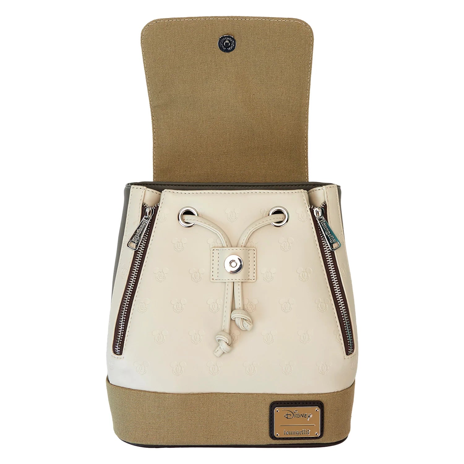 Loungefly Disney Mickey and Friends Canvas Mini Backpack