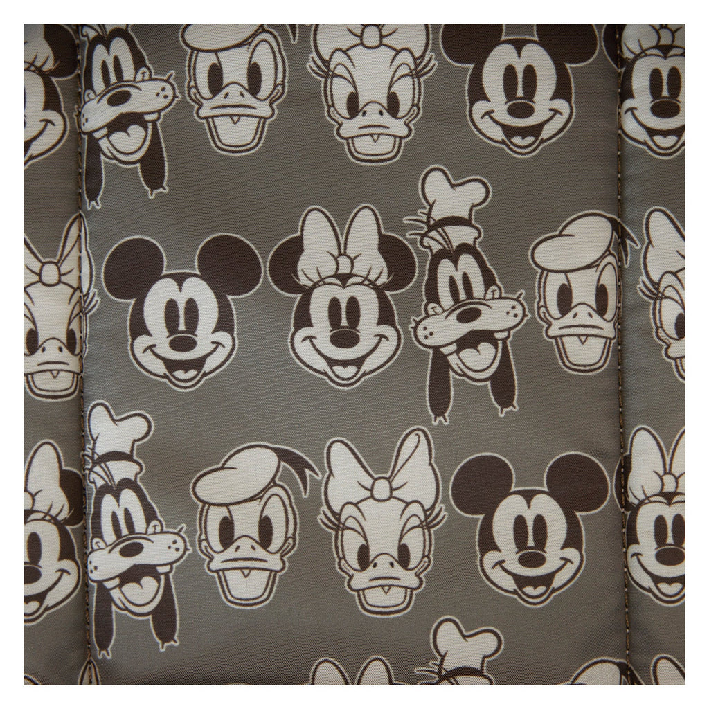 Loungefly Disney Mickey and Friends Canvas Mini Backpack