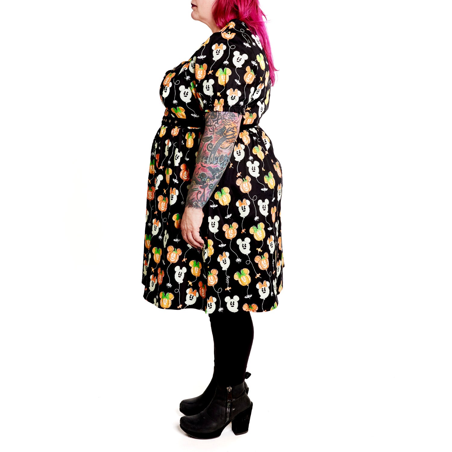 LOUNGEFLY STITCH SHOPPE DISNEY SPOOKY BALLOONS ALLISON DRESS