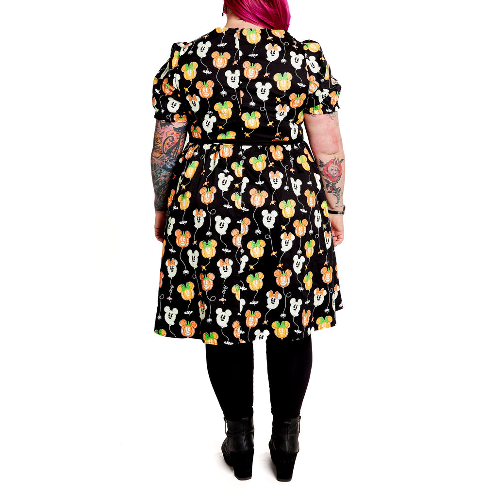 LOUNGEFLY STITCH SHOPPE DISNEY SPOOKY BALLOONS ALLISON DRESS