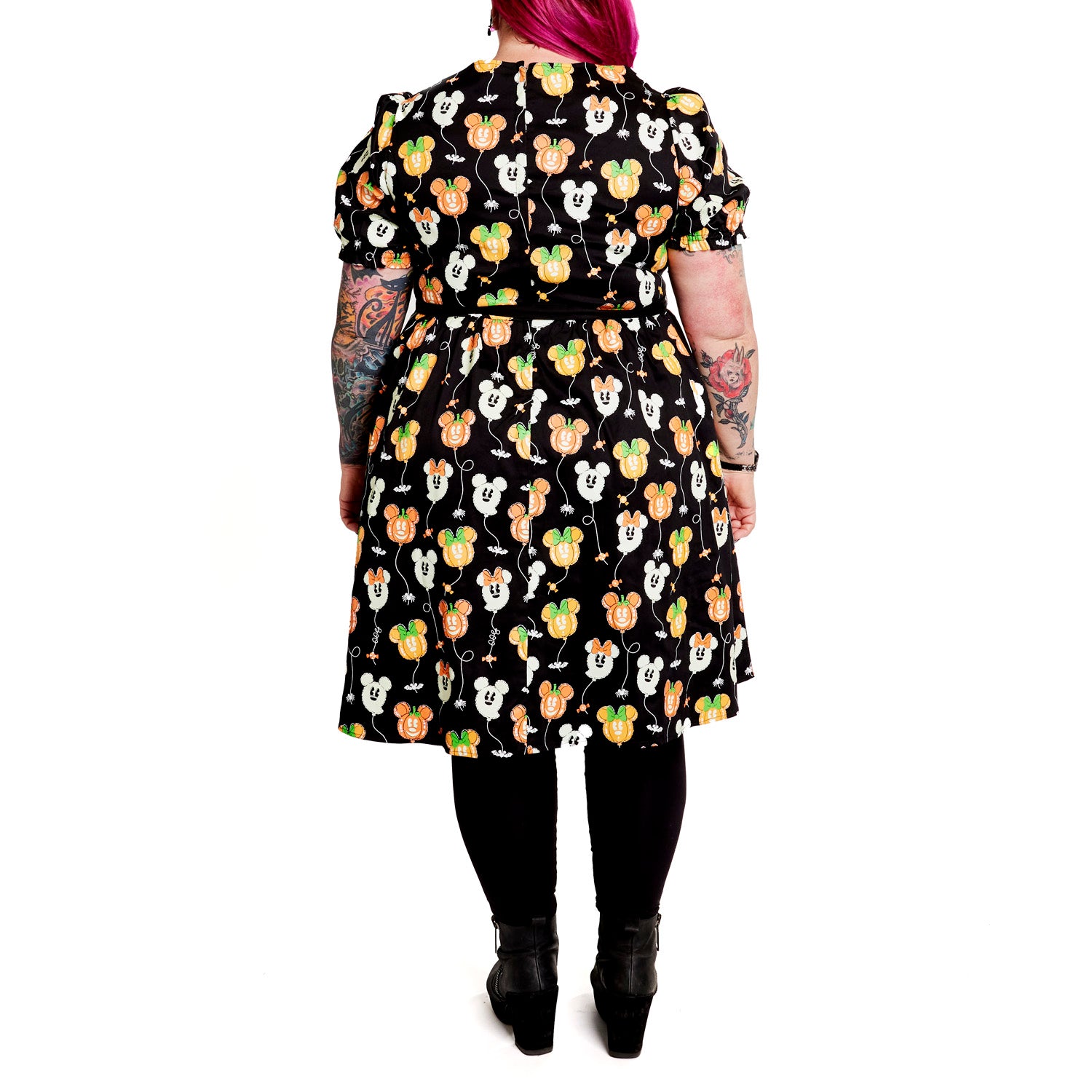 LOUNGEFLY STITCH SHOPPE DISNEY SPOOKY BALLOONS ALLISON DRESS