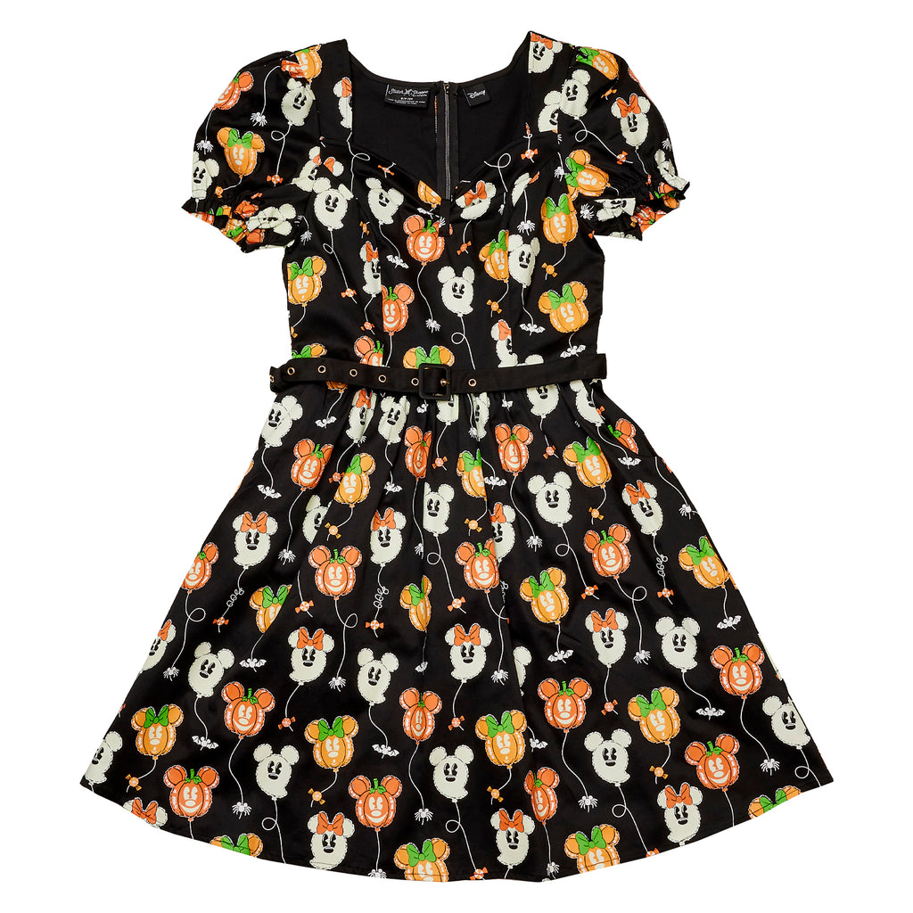 LOUNGEFLY STITCH SHOPPE DISNEY SPOOKY BALLOONS ALLISON DRESS